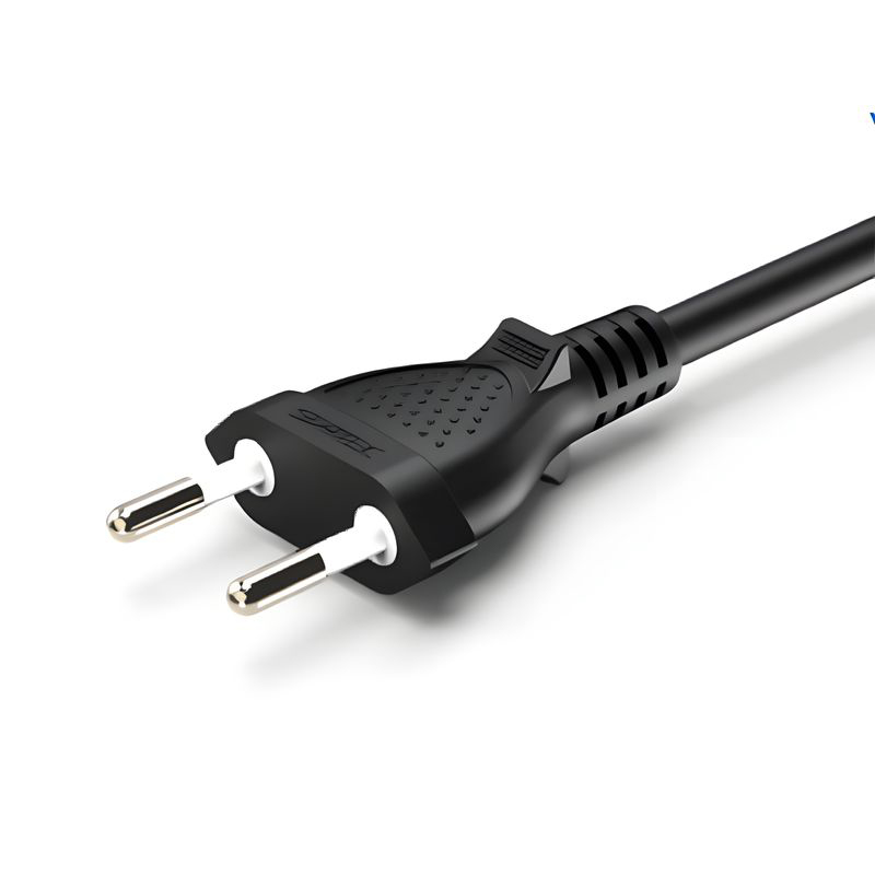 VDE/CE-godkända europeiska 2-stifts & 3-stifts strömsladdar