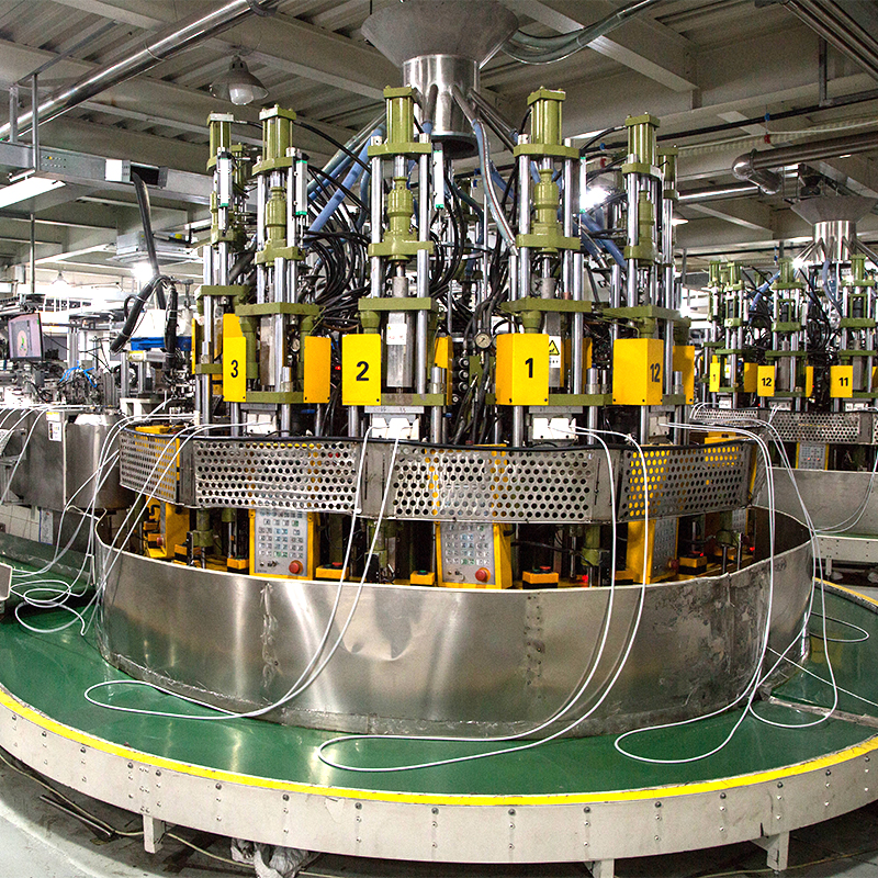 Nationell standard trekärnig fyrgenerations automatisk produktionslinje