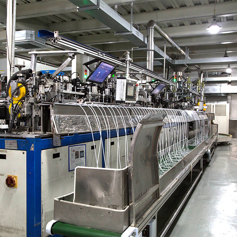 Nationell standard trekärnig fyrgenerations automatisk produktionslinje